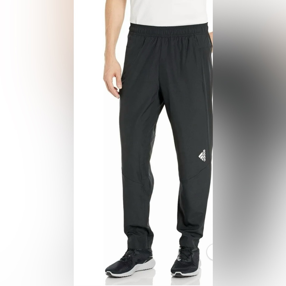 Adidas Men's Black Joggers with Logo